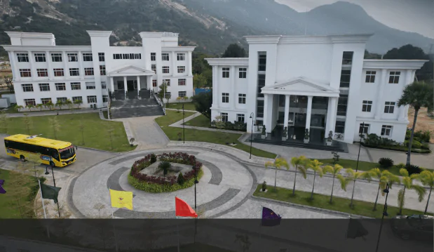 Tirupati Candor commercial building with modern architectural features.